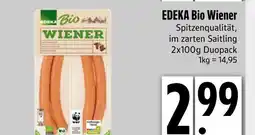 Edeka Edeka bio wiener Angebot