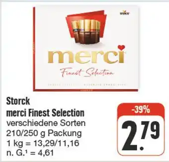 nah & gut Storck merci finest selection Angebot