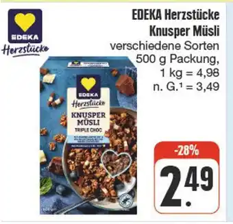 nah & gut Edeka herzstücke knusper müsli Angebot