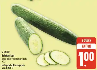 nah & gut Salatgurken Angebot