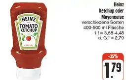 nah & gut Heinz ketchup oder mayonnaise Angebot