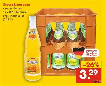 Netto Marken-Discount Syburg limonaden Angebot