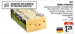 nah & gut Herz allgäuer emmentaler Angebot