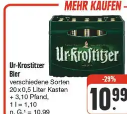nah & gut Ur-krostitzer bier Angebot