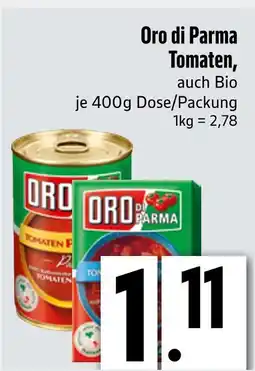 Edeka Oro di parma tomaten Angebot