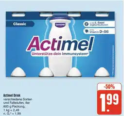 nah & gut Danone actimel drink Angebot