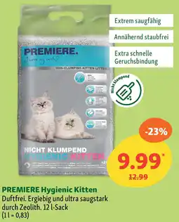 Fressnapf PREMIERE Hygienic Kitten Angebot