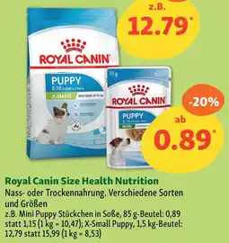 Fressnapf Royal Canin Size Health Nutrition Angebot