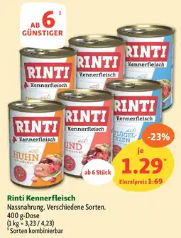 Fressnapf Rinti Kennerfleisch Angebot