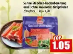Mix Markt Surimi-Stäbchen-Fischzubereitung Angebot