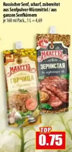 Mix Markt Russischer Senf, scharf, zubereitet Angebot