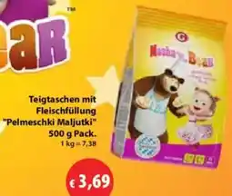 Mix Markt Teigtaschen mit Fleischfüllung "Pelmeschki Maljutki" Angebot