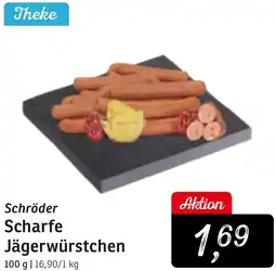 KONSUM Schröder Scharfe Jägerwürstchen Angebot