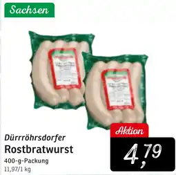 KONSUM Dürrröhrsdorfer Rostbratwurst Angebot