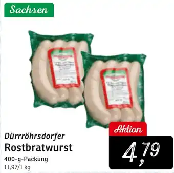 KONSUM Dürrröhrsdorfer Rostbratwurst Angebot