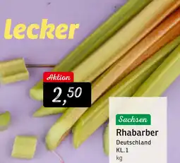 KONSUM Rhabarber Angebot