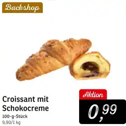 KONSUM Croissant mit Schokocreme Angebot