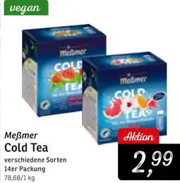 KONSUM Meẞmer Cold Tea Angebot