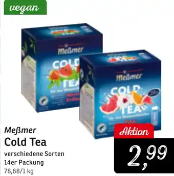 KONSUM Meẞmer Cold Tea Angebot