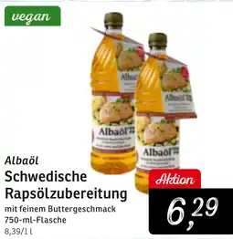 KONSUM Albaöl Schwedische Rapsölzubereitung Angebot