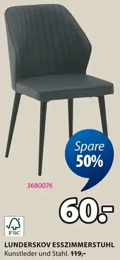 Jysk Lunderskov esszimmerstuhl Angebot