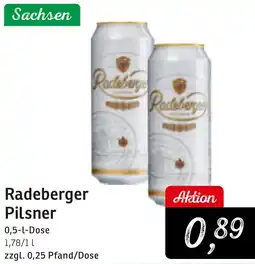 KONSUM Radeberger Pilsner Angebot