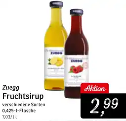 KONSUM Zuegg Fruchtsirup Angebot