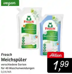 KONSUM Frosch Weichspüler Angebot