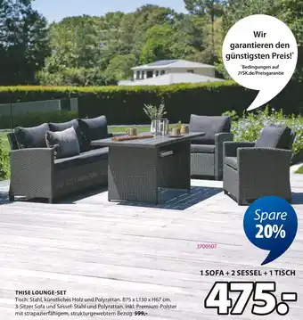 Jysk Thise lounge-set Angebot