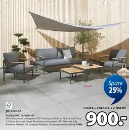 Jysk Jutlandia oddesund lounge-set Angebot