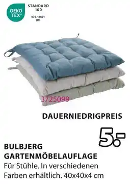 Jysk Bulbjerg gartenmöbelauflage Angebot
