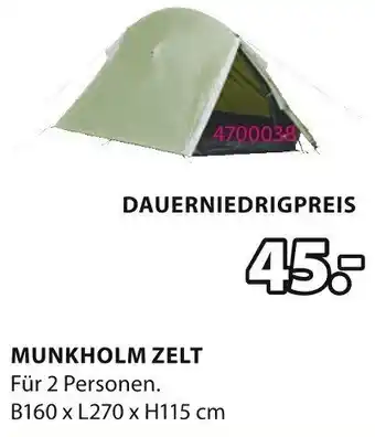 Jysk Munkholm zelt Angebot