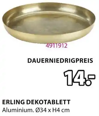 Jysk Erling dekotablett Angebot