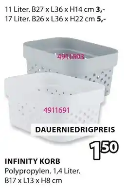 Jysk Infinity korb Angebot