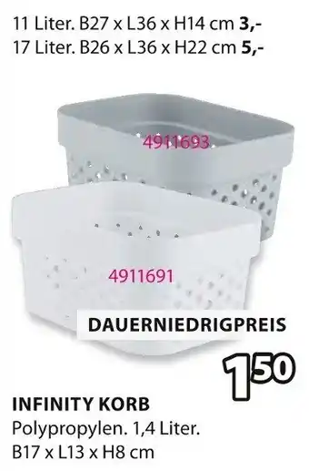 Jysk Infinity korb Angebot