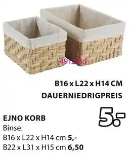 Jysk Ejno korb Angebot