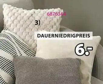 Jysk Hvidblomme zierkissen Angebot