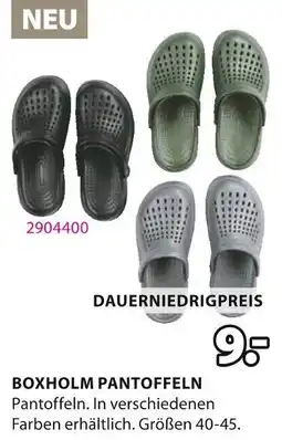 Jysk Boxholm pantoffeln Angebot