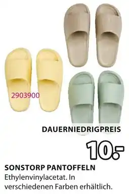 Jysk Sonstorp pantoffeln Angebot