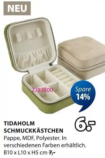 Jysk Tidaholm schmuckkästchen Angebot