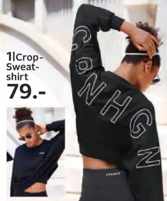 Lascana COPENHAGEN Crop Sweatshirt Angebot
