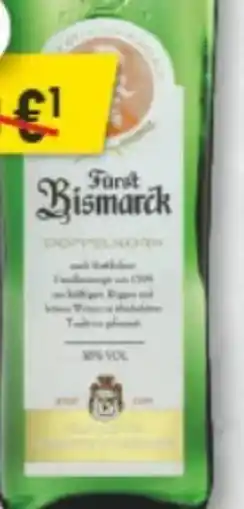 trinkgut Fürst Bismarck Kornbrand Angebot