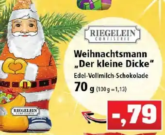 Thomas Philipps Riegelein Weihnachtsmann Der Kleine Dicke 70g Angebot