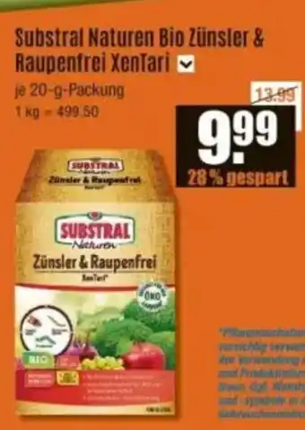 V Baumarkt Substral Naturen Bio Zünsler & Raupenfrei XenTari Angebot