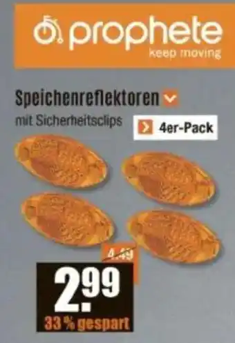 V Baumarkt prophete Speichenreflektoren Angebot
