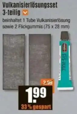 V Baumarkt Vulkanisierlösungsset 3-teilig Angebot