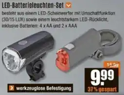 V Baumarkt prophete LED-Batterieleuchten-Set Angebot