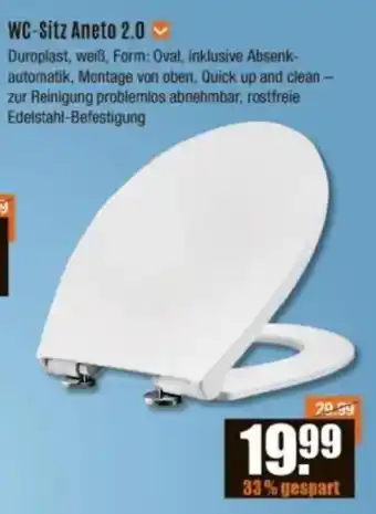 V Baumarkt WC-Sitz Aneto 2.0 Angebot