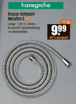 V Baumarkt hansgrohe Brause-Schlauch Metaflex C Angebot