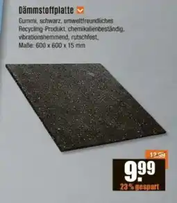 V Baumarkt Dämmstoffplatte Angebot